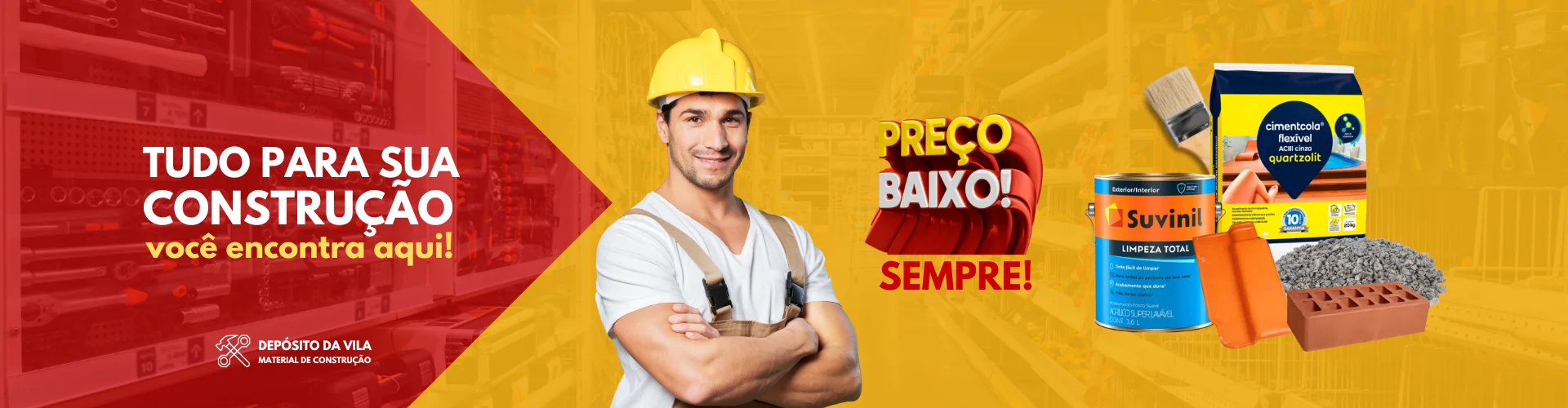 Deposito da Vila - Material de Construção. Tudo para sua reforma.